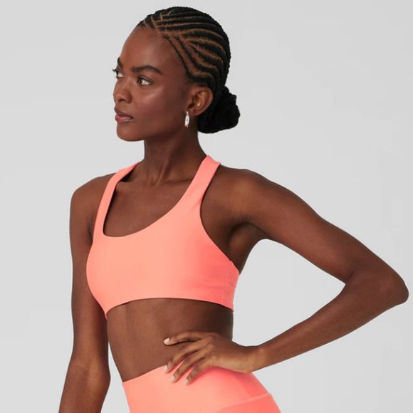 ALO Yoga Other - ALO Yoga Airlift Advantage Racerback Sports Bra in Candy Orange